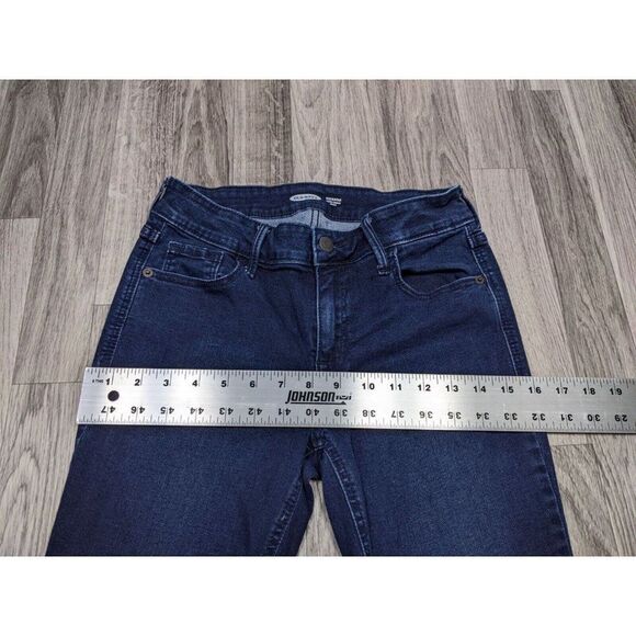 (3/$35) Old Navy Size 2 Pockets Rockstar Super Skinny Ankle Denim Blue Jeans - Picture 7 of 10